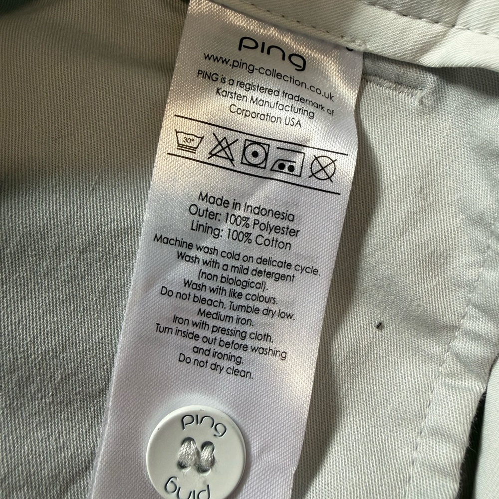 Ping White Sensorcool Golf Pants - image 6